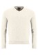 Fynch-Hatton Pullover Merino Cashmere V-Neck Pullover Off White