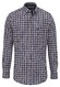 Fynch-Hatton Small Multi Check Button Down Overhemd Navy-Multi