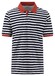 Fynch-Hatton Striped Cotton made in Africa CmiA Poloshirt Navy