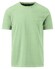 Fynch-Hatton Tee Uni Subtle Washed Effect T-Shirt Soft Green