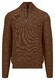 Fynch-Hatton Troyer Zip Donegal Pullover Flame