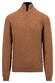 Fynch-Hatton Troyer-Zip Merino Cashmere Pullover Hazel