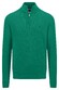 Fynch-Hatton Troyer Zip Uni Color Structure Pullover Grass Green