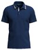 Fynch-Hatton Uni Color Contrast Tipping Polo Midnight