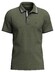 Fynch-Hatton Uni Color Contrast Tipping Poloshirt Dusty Olive