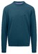 Fynch-Hatton Uni Color O-Neck Superfine Cotton Pullover Dark Teal