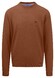 Fynch-Hatton Uni Color O-Neck Superfine Cotton Pullover Hazel