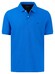 Fynch-Hatton Uni Color Supima Cotton Polo Vibrant Blue