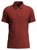 Fynch-Hatton Uni Color Waffle Structure Poloshirt Rust