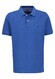 Fynch-Hatton Uni Cotton Polo Soft Supima Cotton Pique Poloshirt Bright Ocean