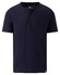 Fynch-Hatton Uni Henley Slub Cotton Tee T-Shirt Navy