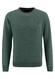 Fynch-Hatton Uni Lambswool O-Neck Pullover Sage Green
