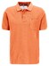 Fynch-Hatton Uni Supima Cotton Chest Pocket Poloshirt Papaya