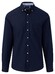 Fynch-Hatton Uni Texture Button-Down Shirt Navy