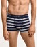 Gant 3Pack Stripe Trunk Ondermode Avond Blauw