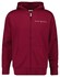 Gant Archive Shield Graphic Cardigan Full Zip Sweat Hoodie Cardigan Rich Wine