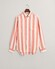 Gant Bold Stripe Linnen Button Down Overhemd Burnt Orange