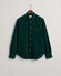 Gant Button Down Cotton Corduroy Shirt Tartan Green