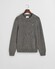 Gant Casual Cotton Crew Neck Pullover Dark Grey Melange