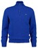 Gant Casual Cotton Half Zip Rib Endings Pullover Lapis Blue