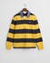 Gant Chambray Stripe Heavy Rugger Twill Collar Pullover Faded Sunset