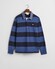 Gant Chambray Stripe Heavy Rugger Twill Collar Trui Vintage Blue