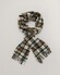 Gant Check Woven Scarf Scarf Putty