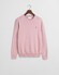 Gant Classic Cotton Crew Neck Pullover Dusty Pink