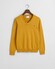 Gant Classic Cotton V-Neck Pullover Maple Yellow