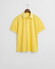Gant Classic Piqué Sunfaded Short Sleeve Polo Banana Yellow
