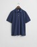Gant Classic Piqué Sunfaded Short Sleeve Polo Persian Blue