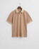 Gant Classic Piqué Sunfaded Short Sleeve Polo Zand