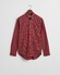 Gant Classic Poplin Tartan Check Button-Down Overhemd Ruby Red