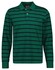 Gant Cotton Jersey Striped Long Sleeve Polo Deep Forest Green