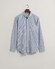 Gant Cotton Linen Multi Stripe Button Down Shirt Rich Blue