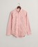 Gant Cotton Linen Multi Stripe Button Down Shirt Sunset Pink