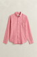 Gant Cotton Linnen Button-Down Overhemd Rose Pink