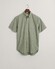 Gant Cotton Linnen Short Sleeve Button Down Shirt Pine Green