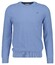 Gant Cotton Micro Textured Crew Neck Pullover Clear Sky