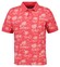 Gant Fantasy Island Pattern Regatta Polo Watermeloen Rood