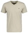 Gant Fine Shield Embroidery Uni V-Neck T-Shirt Silky Beige
