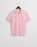 Gant Fine Shield Short Sleeve Piqué Uni Polo California Pink