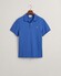 Gant Fine Shield Short Sleeve Piqué Uni Polo Rich Blue
