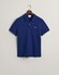 Gant Fine Shield Short Sleeve Piqué Uni Polo Rich Navy