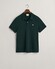 Gant Fine Shield Short Sleeve Piqué Uni Poloshirt Green