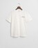 Gant Graphic Crew Neck T-Shirt Eggshell