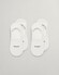 Gant Invisible Socks 2Pack Socks White