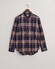 Gant Jaspé Check Button Down Shirt Plumped Red