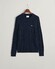 Gant Lambswool Blend Cable C-Neck Pullover Evening Blue