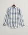 Gant Linnen Madras Check Button Down Overhemd Eggshell